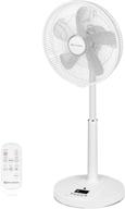🌬️ mycarbon quiet pedestal fan: 16” oscillating standing fan with remote control, powerful 9 speeds & 4 modes for home, office, bedroom логотип