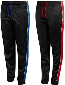 img 4 attached to Полный комфорт и стиль: Костюм для активных мальчиков Quad Seven Tricot Jogger