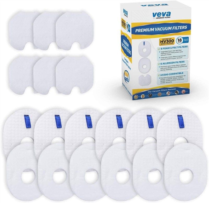 veva premium allergen filters vacuums 로고