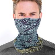 fishing sun face mask with uv protection for men and women - aqua cooling tube neck gaiter for hunting, motorcycle cycling, and riding in summer - dust and wind shield with fast dry, extreme soft feeling fabric type logo