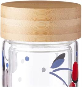 img 2 attached to Stylish KATE SPADE Vintage Cherry Dot Water Bottle: Clear, Lightweight, 1.15 LB