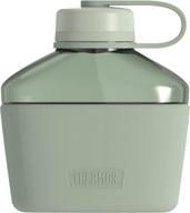 🍵 32 oz matcha green thermos plastic canteen bottle - guardian collection логотип