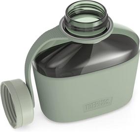 img 1 attached to 🍵 32 Oz Matcha Green THERMOS Plastic Canteen Bottle - Guardian Collection