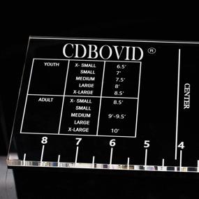 img 1 attached to Accurate T-Shirt Alignment Tool with Clothing Size Chart - Ultimate HTV and Vinyl Graphic Placement Guide