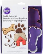 wilton metal cookie cutter 4 pack logo
