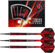 🔥 highly efficient harrows fire inferno soft tip darts with 90% tungsten логотип