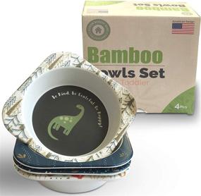 img 3 attached to 🐼 Super Cute Bamboo Bowls for Kids: Adorable & Eco-Friendly Dining Delights!