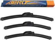 🚗 aero voyager 16"+14"+14" premium all-season beam wiper blades - oem replacement for toyota fj cruiser 2007-2014 (set of 3) logo