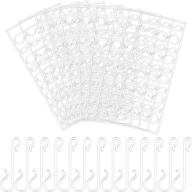 крючки для новогодней ёлки jetec: влагозащищенные прозрачные пластиковые вешалки для новогодних украшений, декора дома, праздничных мероприятий - комплект из 100 крючков логотип
