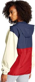 img 1 attached to Stay Stylish Anywhere: Champion Women's Packable Jacket-Solid - The Perfect Travel Companion!