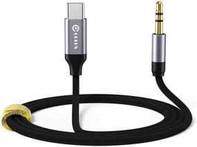 img 4 attached to 🎧 Адаптер USB C к 3.5mm аудио высокой четкости для Google Pixel, Moto, Samsung Galaxy и других - 3.3фт