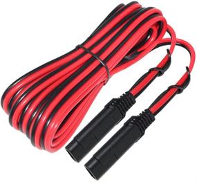 img 4 attached to 💡 SPARKING 12FT SAE Extension Cable 16AWG: Waterproof 2Pin Quick Connect Wire Harness for Versatile Applications