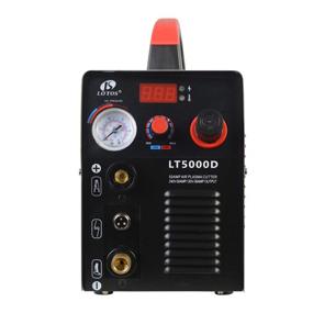 img 3 attached to 🔪 Lotos LT5000D Compact Dual Voltage Plasma Cutter - 50A, 110/220V AC, 1/2" Clean Cut