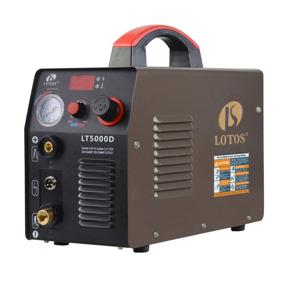 img 4 attached to 🔪 Lotos LT5000D Compact Dual Voltage Plasma Cutter - 50A, 110/220V AC, 1/2" Clean Cut