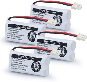img 4 attached to 🔋 Long-Lasting Replacement Battery Pack (4-Pack) for VTech & AT&T Cordless Phones - BAOBIAN BT162342 BT262342 Compatible with BT183342 BT283342 BT166342 BT266342 CS6114 CS6419 CS6719 EL52300 CL80111