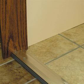 img 2 attached to 🚪 Deluxe Low Bumper Threshold - M-D Building Products 8433, 5/8-Inch x 36-Inch