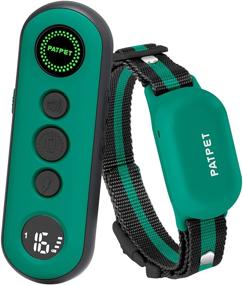 img 4 attached to 🐶 Powerful PATPET Dog Shock Collars: 3 Safe Modes Training Collar for Medium & Large Dogs - 3000 Ft Range, Waterproof, Rechargeable - Perfect Christmas, New Year Gift for Dog Owners