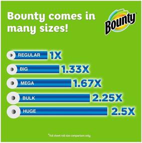 img 1 attached to Bounty Paper Towels, Select-a-Size, Print, Pack of 2 (1-Pack)