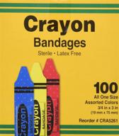 aso corporation crayon strip bandages, adhesive, 100/bx - high-quality bandages and dressings logo