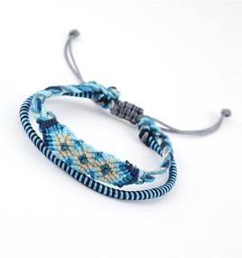 img 1 attached to Tarsus Adjustable Handmade Friendship Bracelet