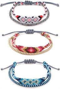 img 4 attached to Tarsus Adjustable Handmade Friendship Bracelet