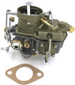 img 4 attached to 🚗 HENKYO Autolite 1100 Carburetor Manual Choke: Efficient Fit for 1964-68 Falcon Mustang Sprint Fairlane Comet 200ci Inline 6 Cyl. Engines, F100 F250 F350 Truck 63-64 V6 223"/6 Cyl. 262" CID Engine