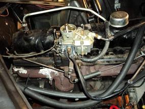 img 1 attached to 🚗 HENKYO Autolite 1100 Carburetor Manual Choke: Efficient Fit for 1964-68 Falcon Mustang Sprint Fairlane Comet 200ci Inline 6 Cyl. Engines, F100 F250 F350 Truck 63-64 V6 223"/6 Cyl. 262" CID Engine