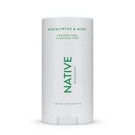 🌿 aluminum-free native deodorant for women and men with baking soda, probiotics, coconut oil, and shea butter – eucalyptus & mint scent logo