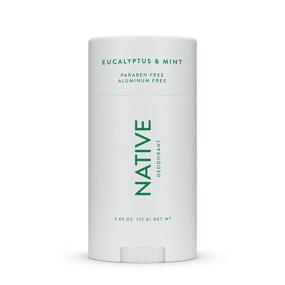 img 4 attached to 🌿 Aluminum-Free Native Deodorant for Women and Men with Baking Soda, Probiotics, Coconut Oil, and Shea Butter – Eucalyptus & Mint Scent