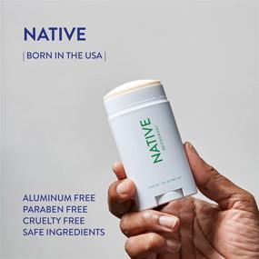 img 2 attached to 🌿 Aluminum-Free Native Deodorant for Women and Men with Baking Soda, Probiotics, Coconut Oil, and Shea Butter – Eucalyptus & Mint Scent