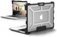 💻 urban armor gear uag чехол plasma для macbook pro 13-дюймов (4-го поколения, 2016-2019) - легкий узкий ударопрочный чехол из твердого пластика, тестированный на ударопрочность по военным стандартам [лед] логотип