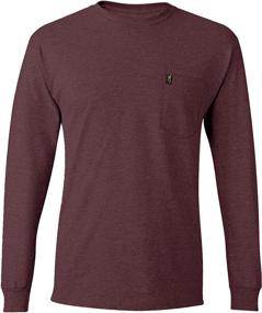 img 4 attached to Browning Sleeve Heather Military X Large Men's Clothing: Stylish Shirts for Fashionable Gents
