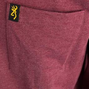 img 2 attached to Browning Sleeve Heather Military X Large Men's Clothing: Stylish Shirts for Fashionable Gents