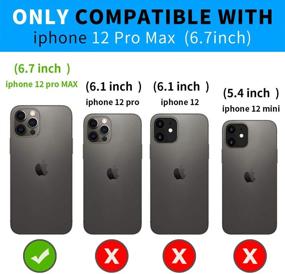 img 3 attached to WWW Wallet Case Compatible With IPhone 12 Pro Max (6 Cell Phones & Accessories