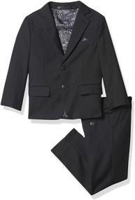 img 4 attached to Isaac Mizrahi Boys Slim Solid