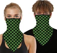 🎅 ainuno men women's christmas mask - funny xmas face bandana mask for face covering logo