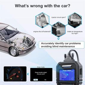 img 1 attached to 🔧 Enhanced SK860 OBD2 Scanner - Professional Car Diagnostic Fault Code Reader for All OBDII Protocol Cars Since 1996 - Automotive Check Engine Light Diagnostic EOBD Scan Tool