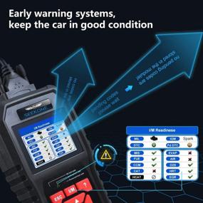 img 3 attached to 🔧 Enhanced SK860 OBD2 Scanner - Professional Car Diagnostic Fault Code Reader for All OBDII Protocol Cars Since 1996 - Automotive Check Engine Light Diagnostic EOBD Scan Tool