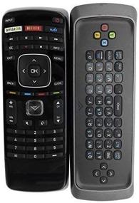 img 1 attached to Enhanced XRV13D QWERTY Keyboard Internet TV Remote - Compatible with M3D650SV, M3D550SL, M3D470KD, M3D550KD; E3D320VX, E3D420VX, E3D470VX - 30 Days Warranty Included