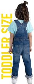 img 1 attached to OFFCORSS Toddler Overalls: Stylish 👖 Boys' Clothing for Comfortable and Versatile Overalls
