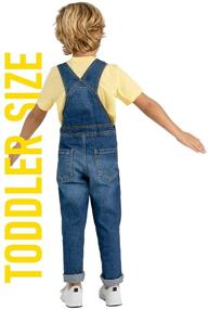 img 3 attached to OFFCORSS Toddler Overalls: Stylish 👖 Boys' Clothing for Comfortable and Versatile Overalls