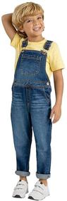 img 4 attached to OFFCORSS Toddler Overalls: Stylish 👖 Boys' Clothing for Comfortable and Versatile Overalls
