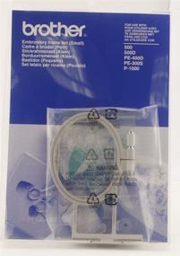 img 1 attached to 🔵 Brother SA431 Small Hoop: Convenient 2x1.5 Inches Embroidery Accessory in Blue
