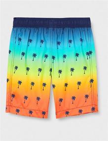 img 2 attached to Discover Hatley Boys Trunks Deep Sea Sharks - Perfect Swimwear for Boys
