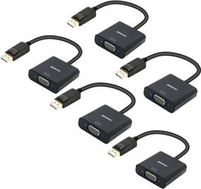 img 4 attached to DisplayPort Совместимость с позолоченным адаптером Benfei