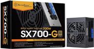 💡 silverstone sst-sx700-g 700w sfx модульный бп, сертифицированный по стандарту 80 plus gold, улучшенный вентилятор 92 мм, японские конденсаторы логотип