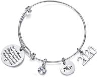 azora graduation inspirational bracelet engraved logo