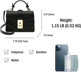 img 2 attached to Scarleton Compartment Crossbody Shoulder H2077_208601 Women's Handbags & Wallets