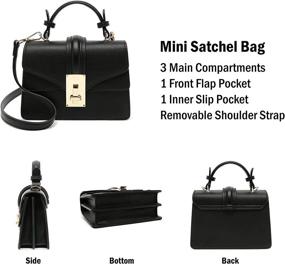 img 1 attached to Scarleton Compartment Crossbody Shoulder H2077_208601 Women's Handbags & Wallets