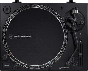 img 2 attached to Черный виниловый проигрыватель Audio-Technica AT-LP120XBT-USB с беспроводным прямым приводом и усиленной технологией SEO.